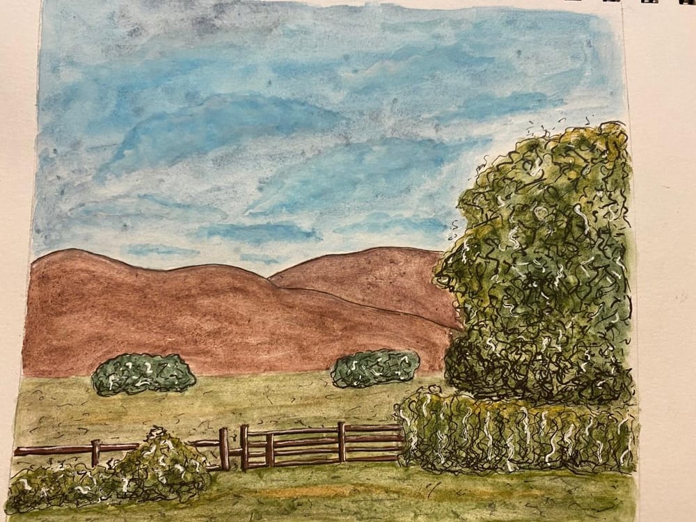 Travel Sketching - image 2 - student project