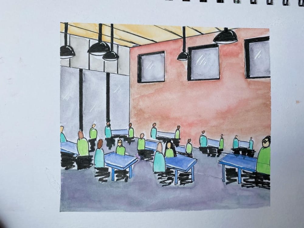 Interiors with Two-Point Perspective - image 2 - student project