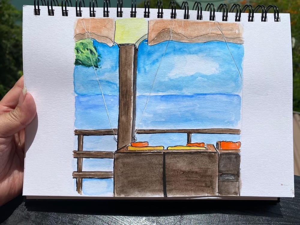 Travel Sketching - image 3 - student project