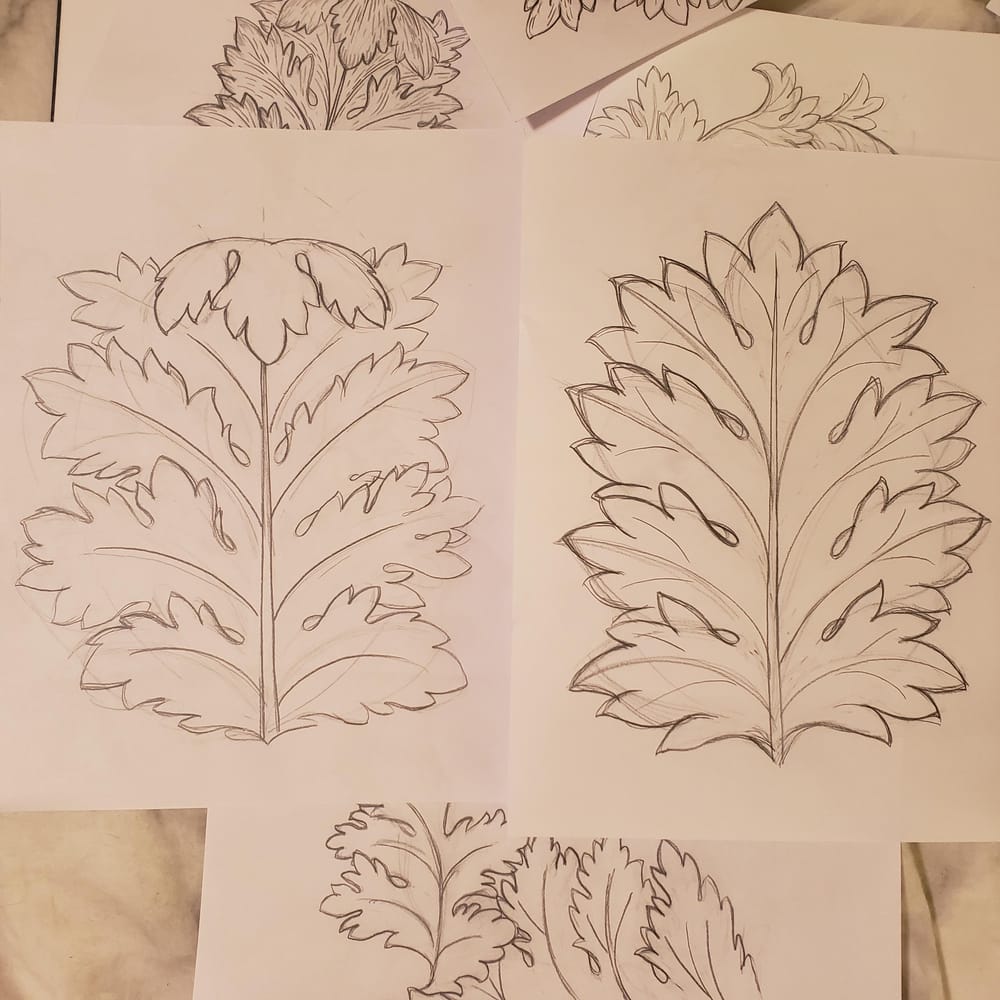Acanthus Leaf Project - image 1 - student project