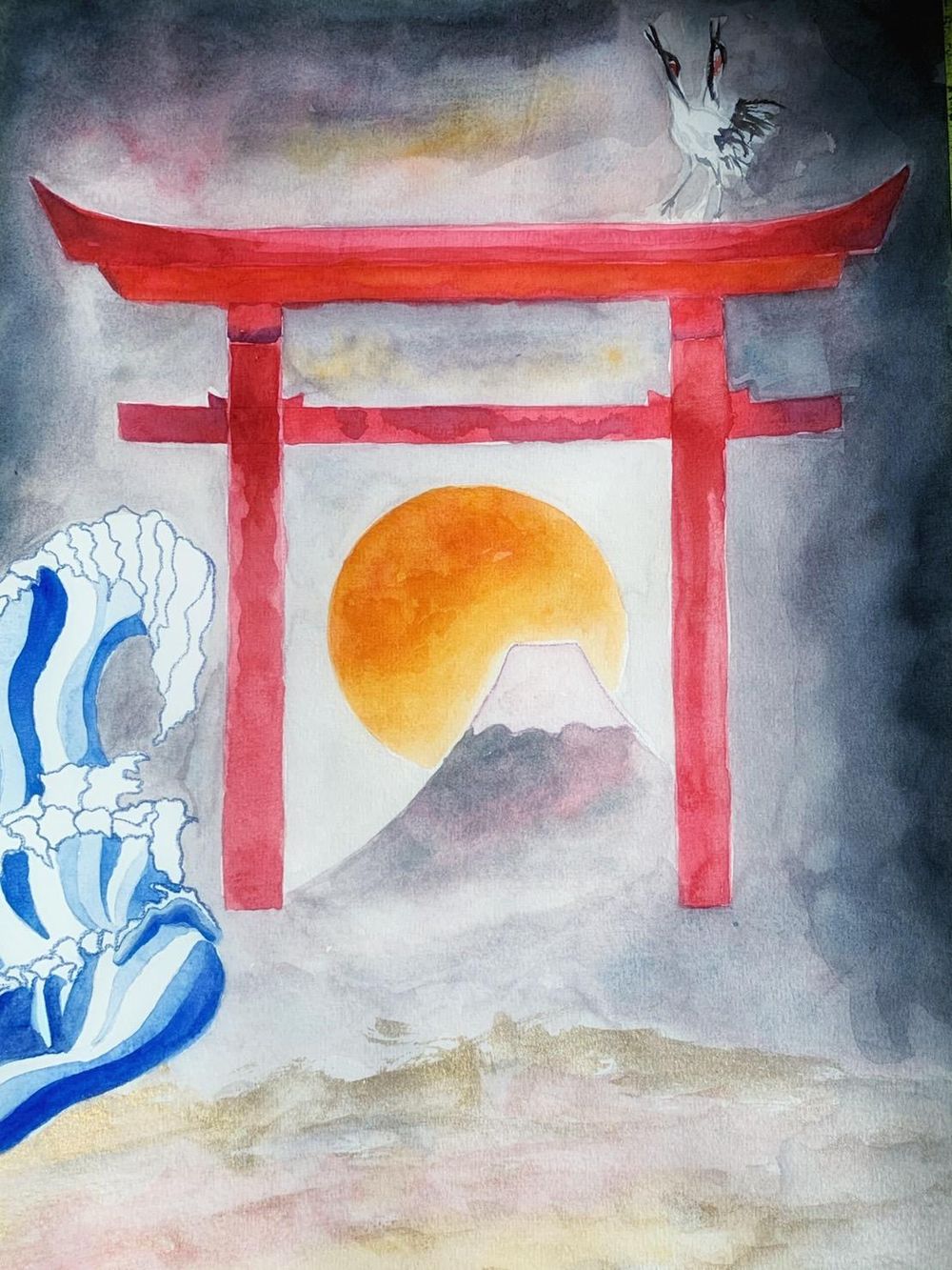 mystical japan landscape - image 4 - student project