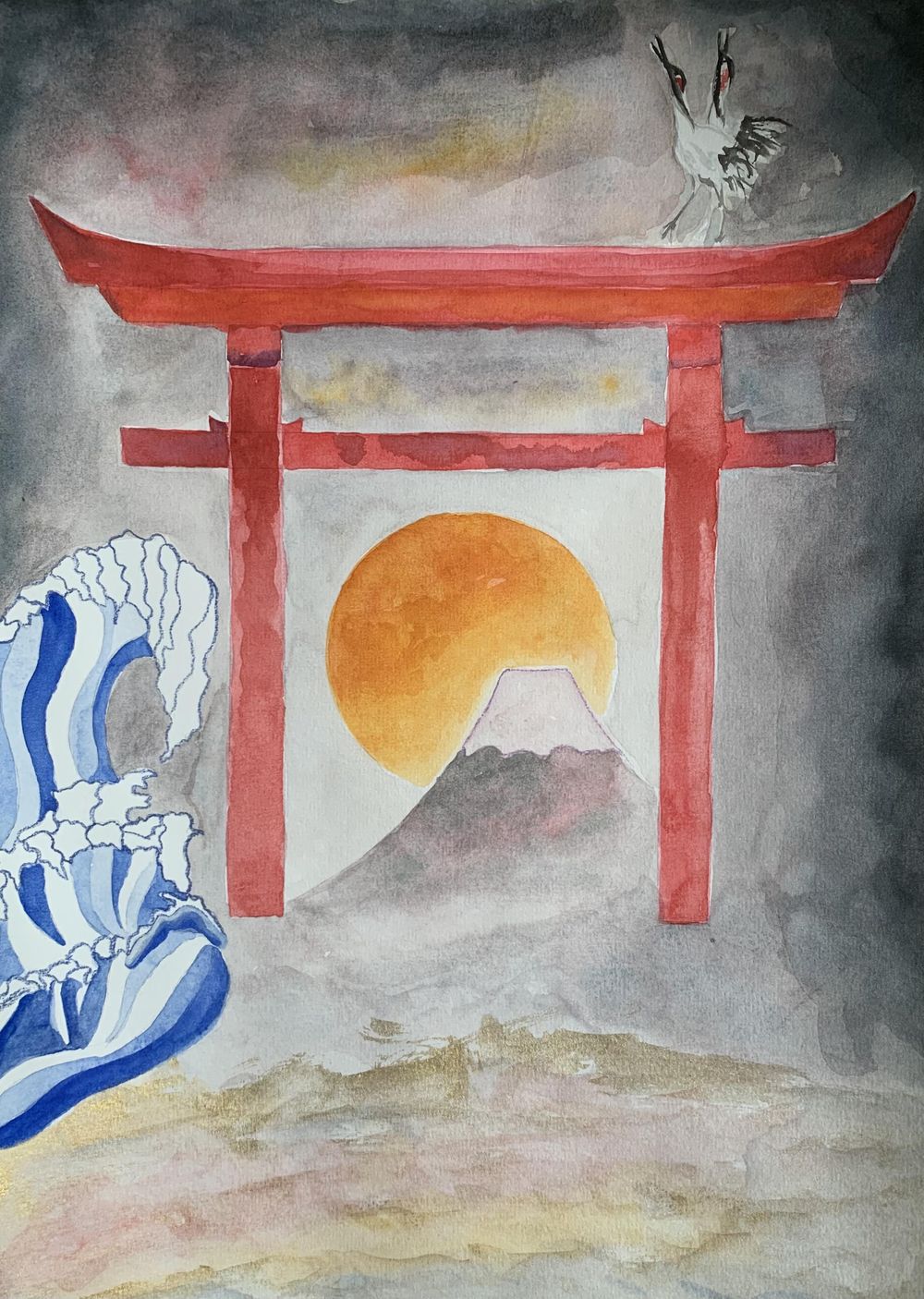 mystical japan landscape - image 3 - student project