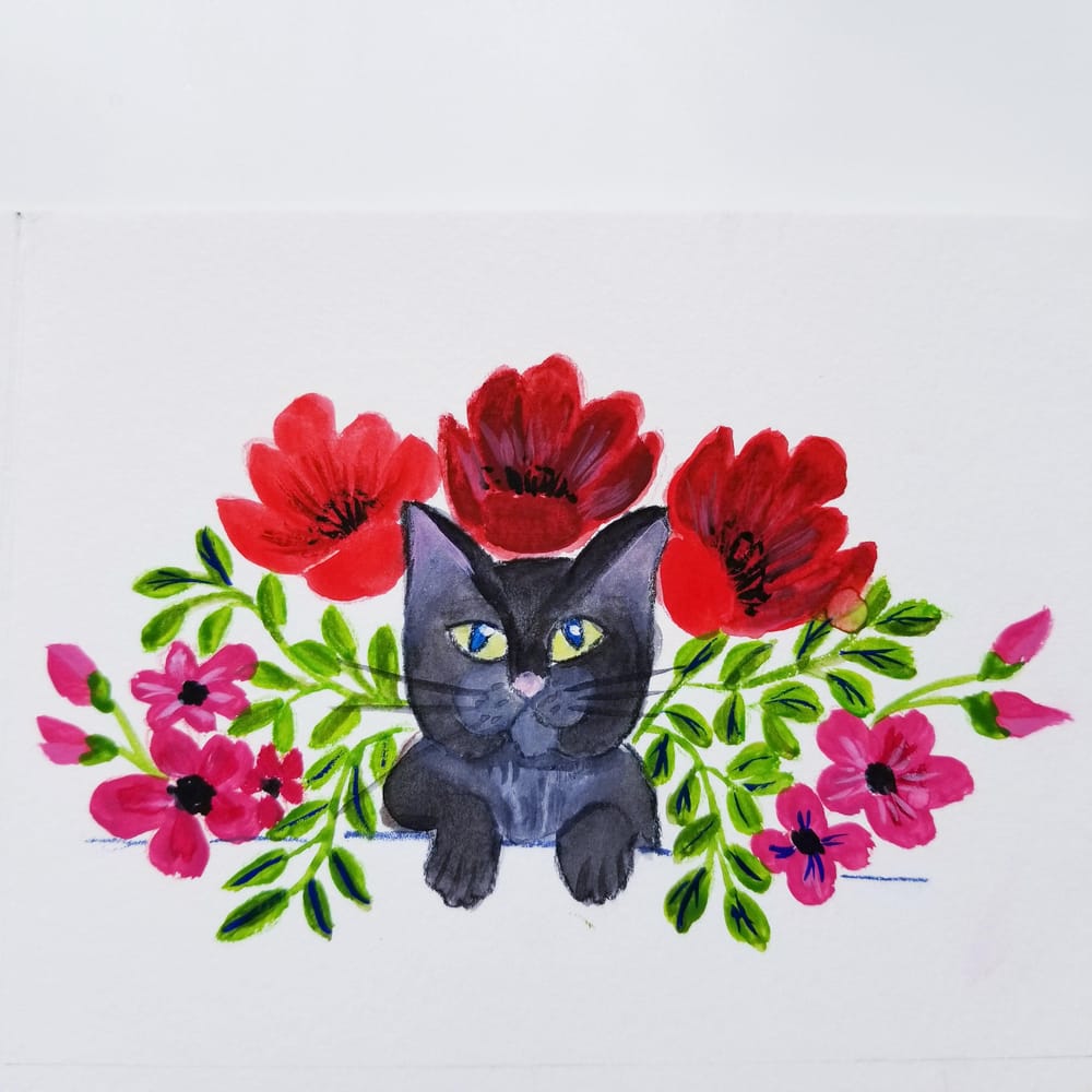 Gouache Illustration - image 1 - student project
