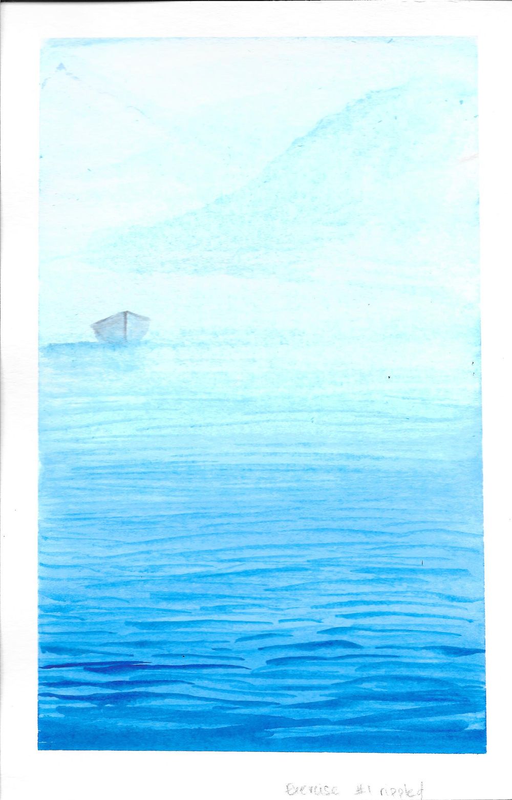 Watercolor Seascape & Boats - image 5 - student project