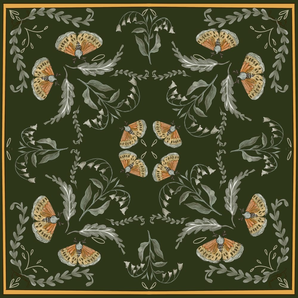 Symmetry Square Scarf-UPDated - image 2 - student project