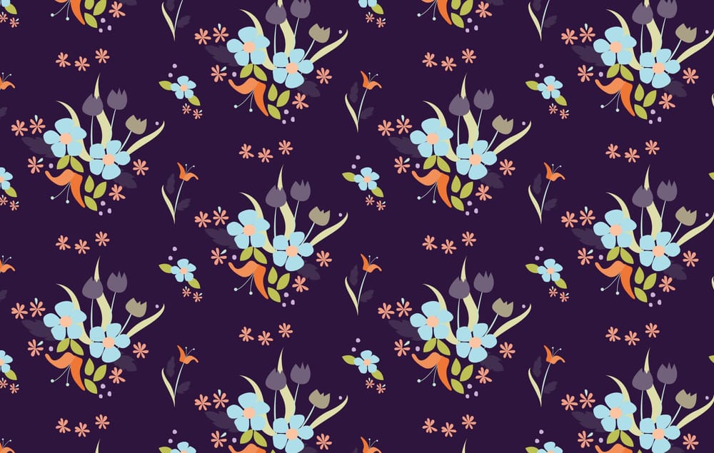 Floral Repeating Pattern - image 4 - student project