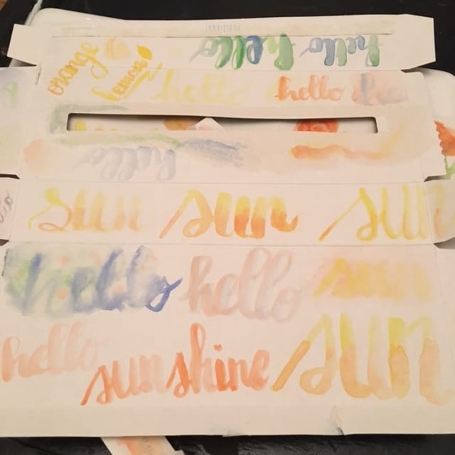 Watercolour fun - image 1 - student project
