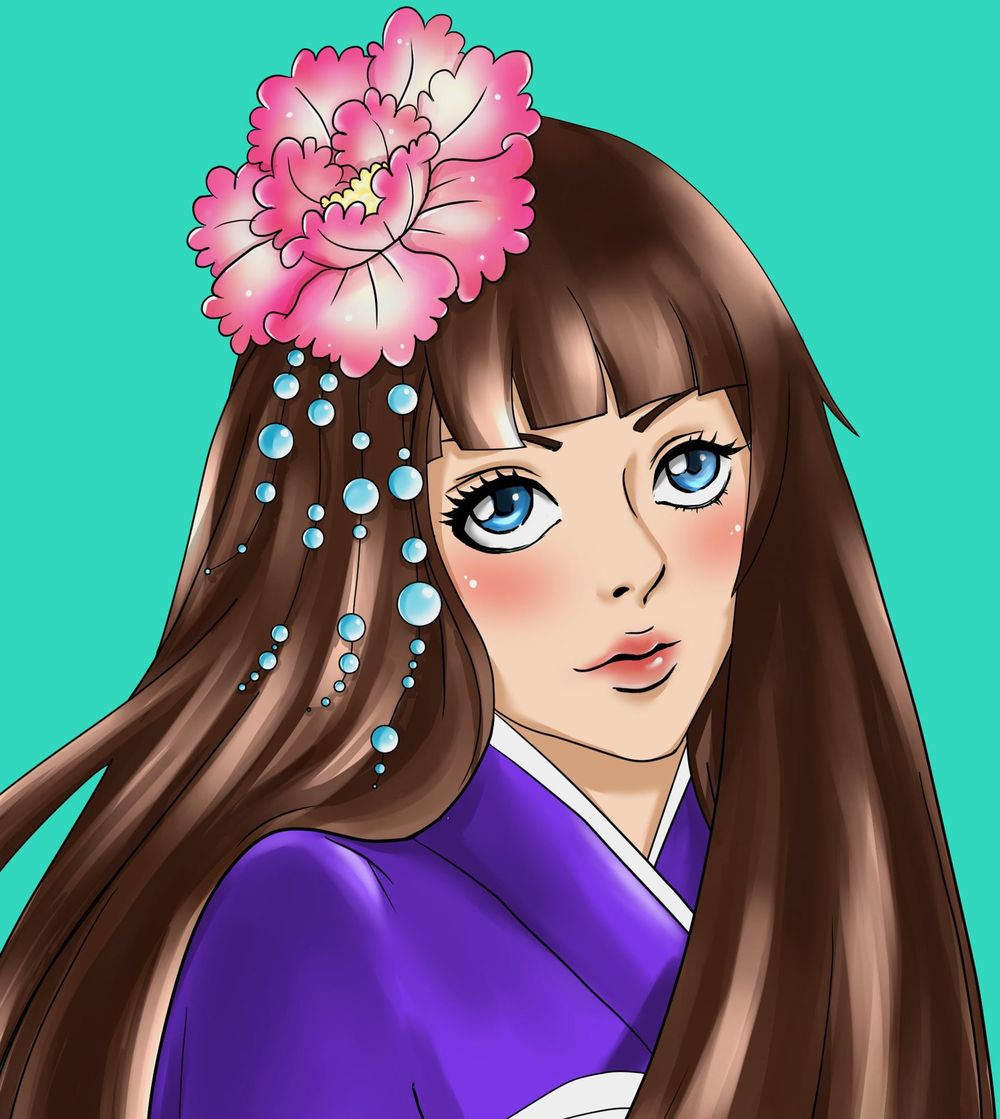 Kimono girl - image 3 - student project