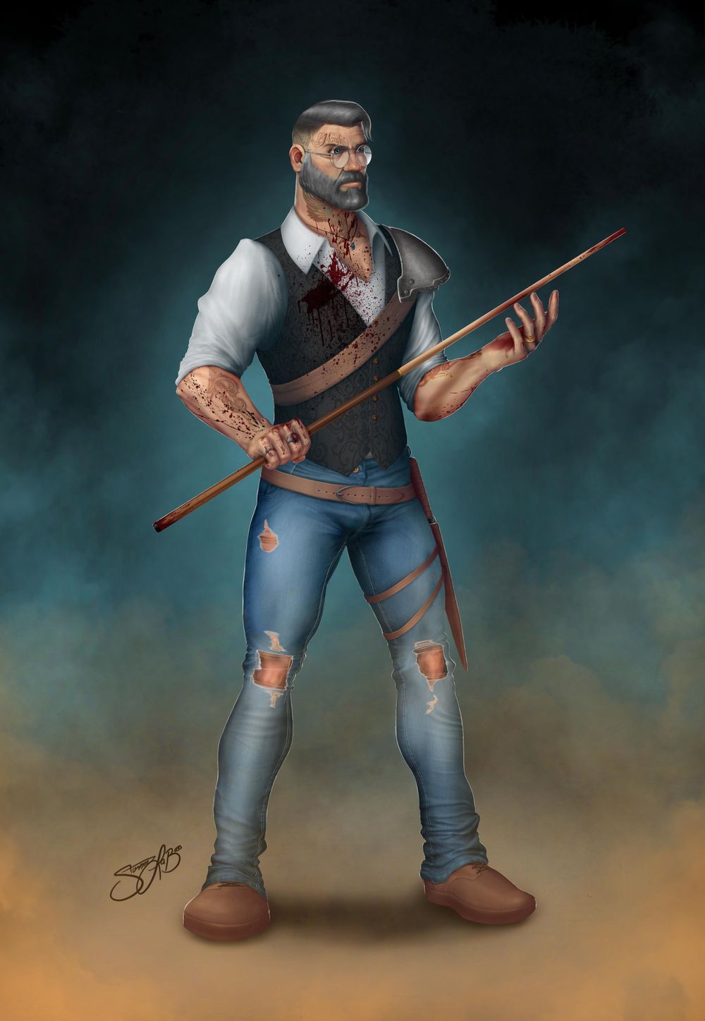 Concept Art Character Design - image 2 - student project