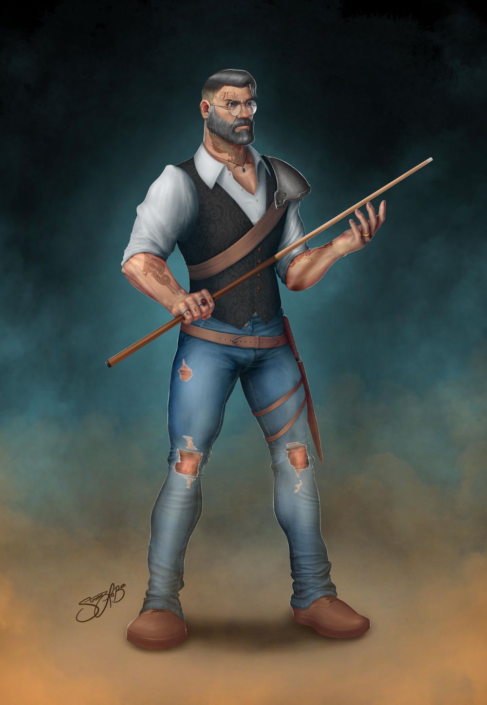 Concept Art Character Design - image 1 - student project