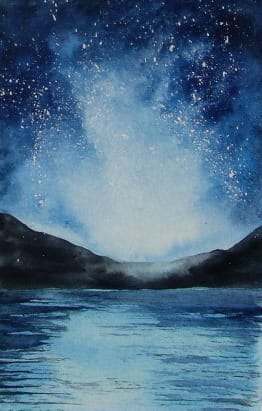 Fun and Easy Watercolour Galaxies - image 4 - student project