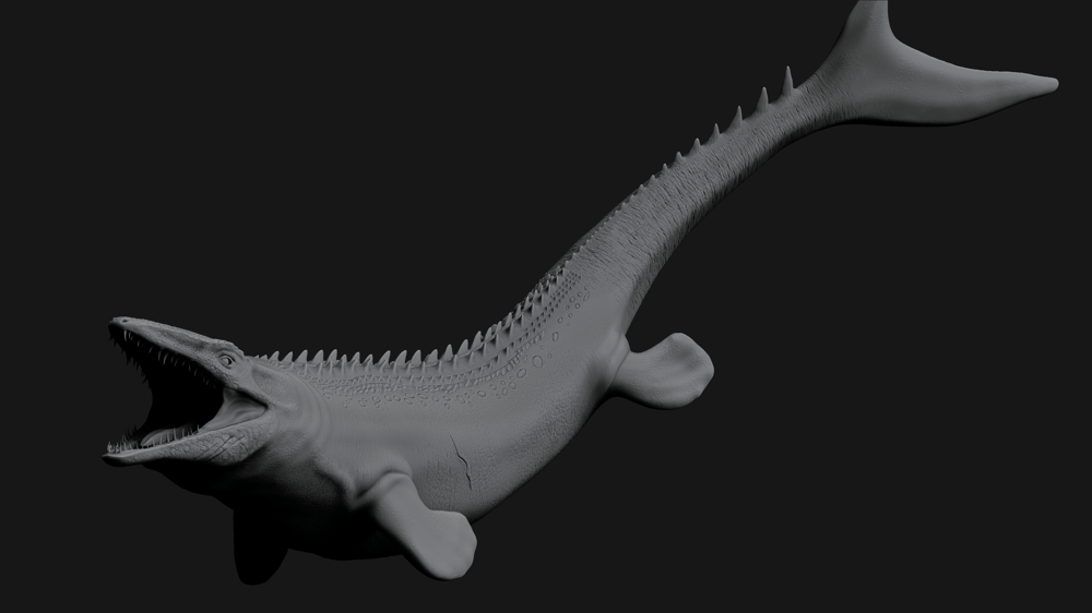 Mosasaurus - image 2 - student project