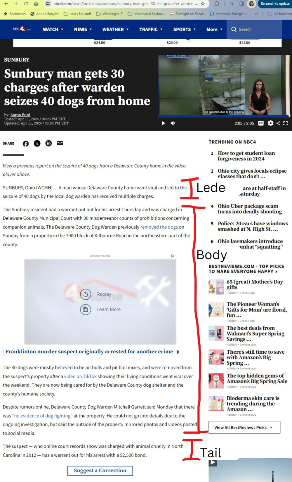 Dissecting News Articles - image 4 - student project