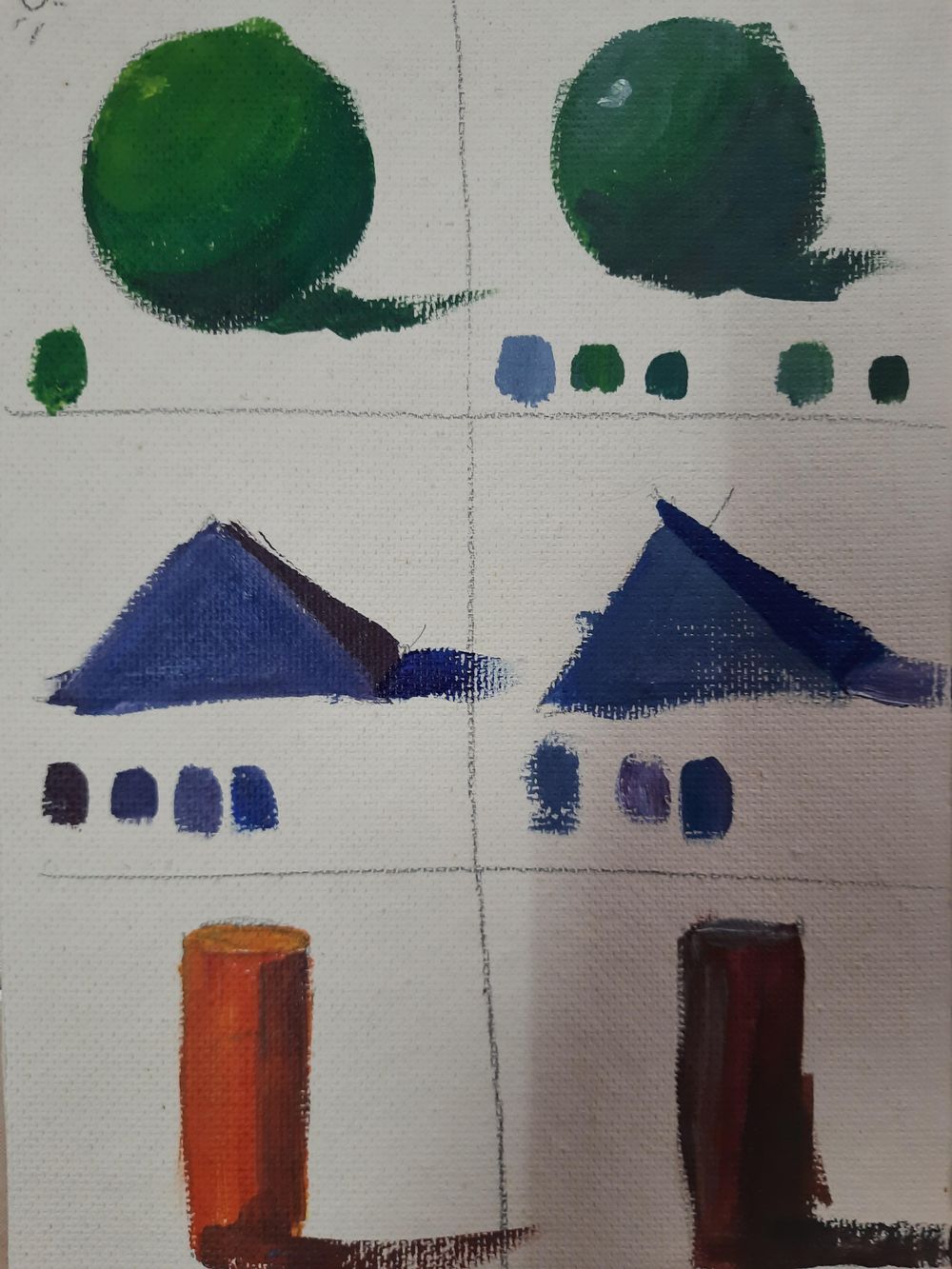 Acrylic painting for beginners - image 6 - student project