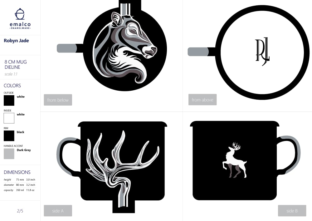 Loon and Deer - image 4 - student project