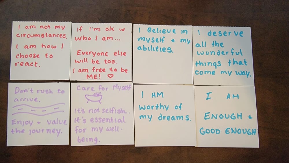 Affirmation Cards - image 1 - student project