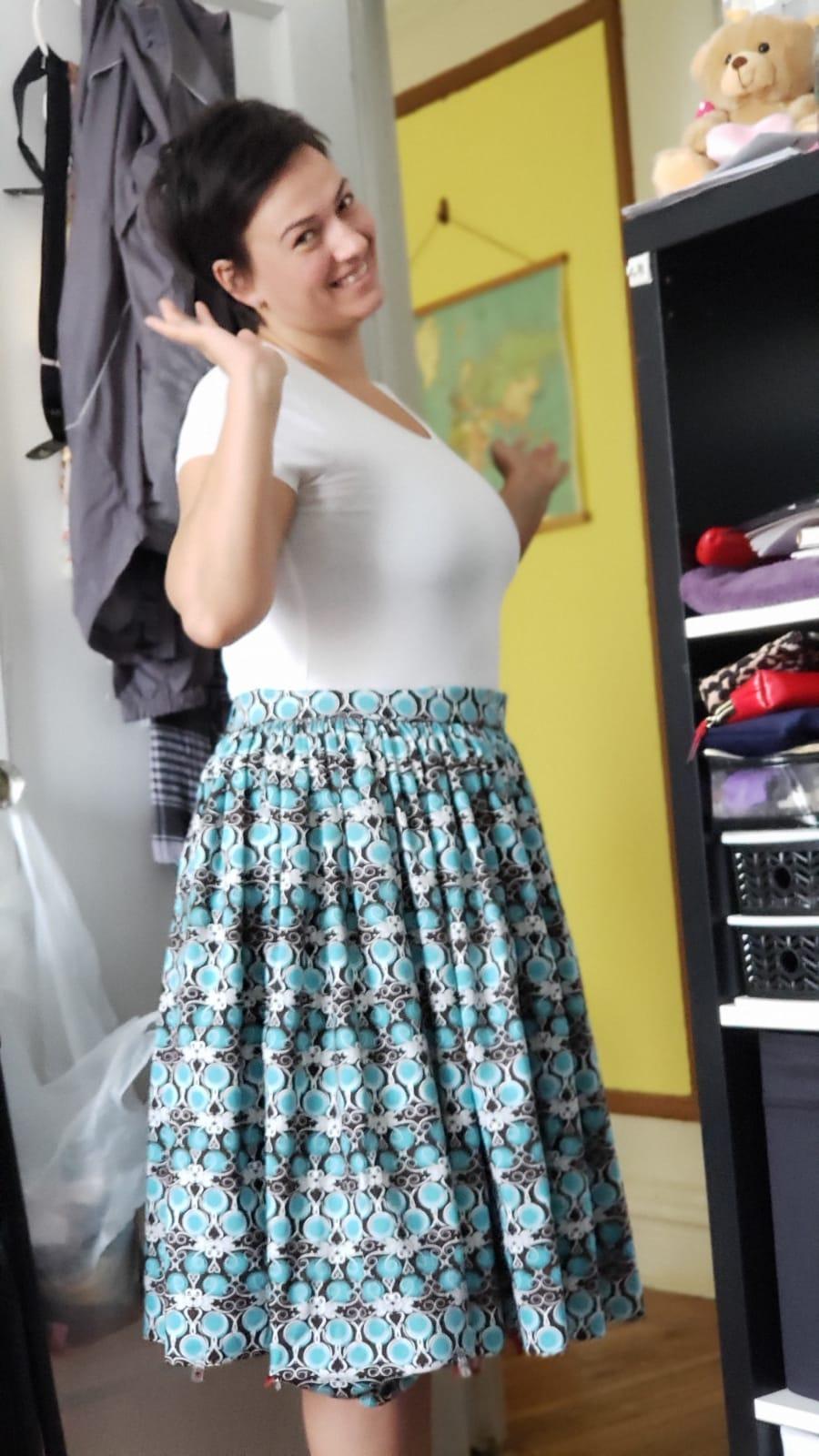 My first skirt ever! - image 2 - student project