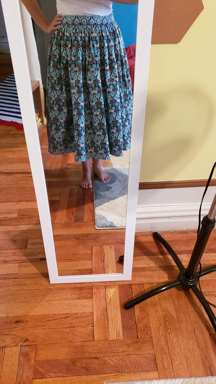 My first skirt ever! - image 3 - student project