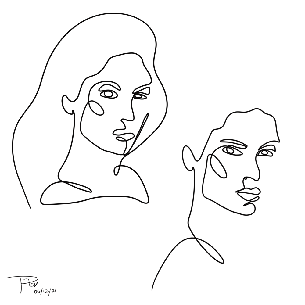 one line art - image 1 - student project
