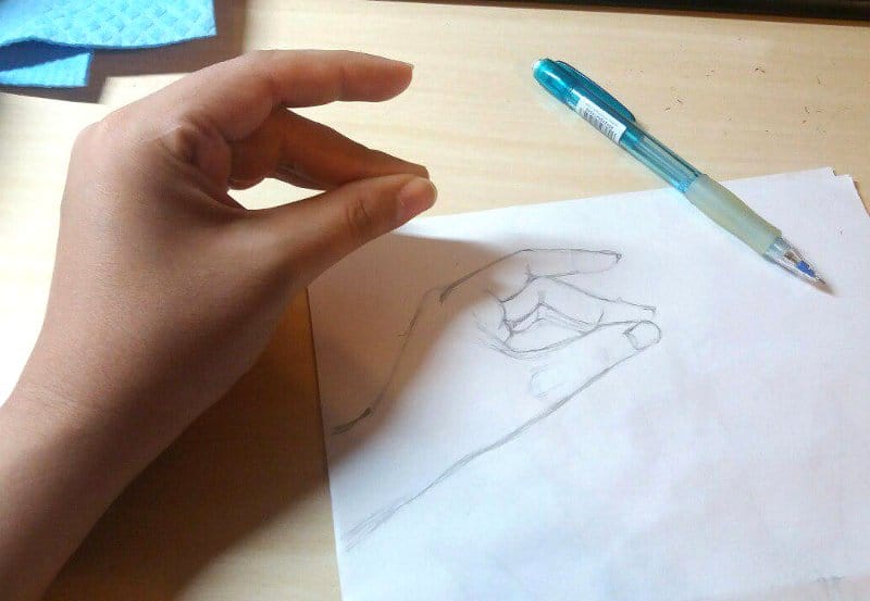 Hand practice - image 2 - student project
