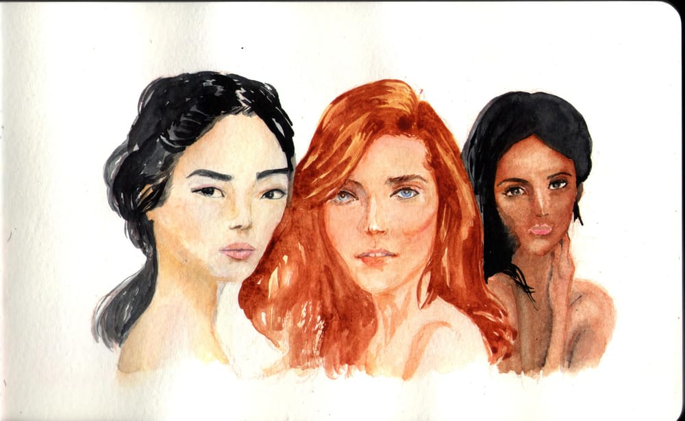 Skin tones - image 4 - student project