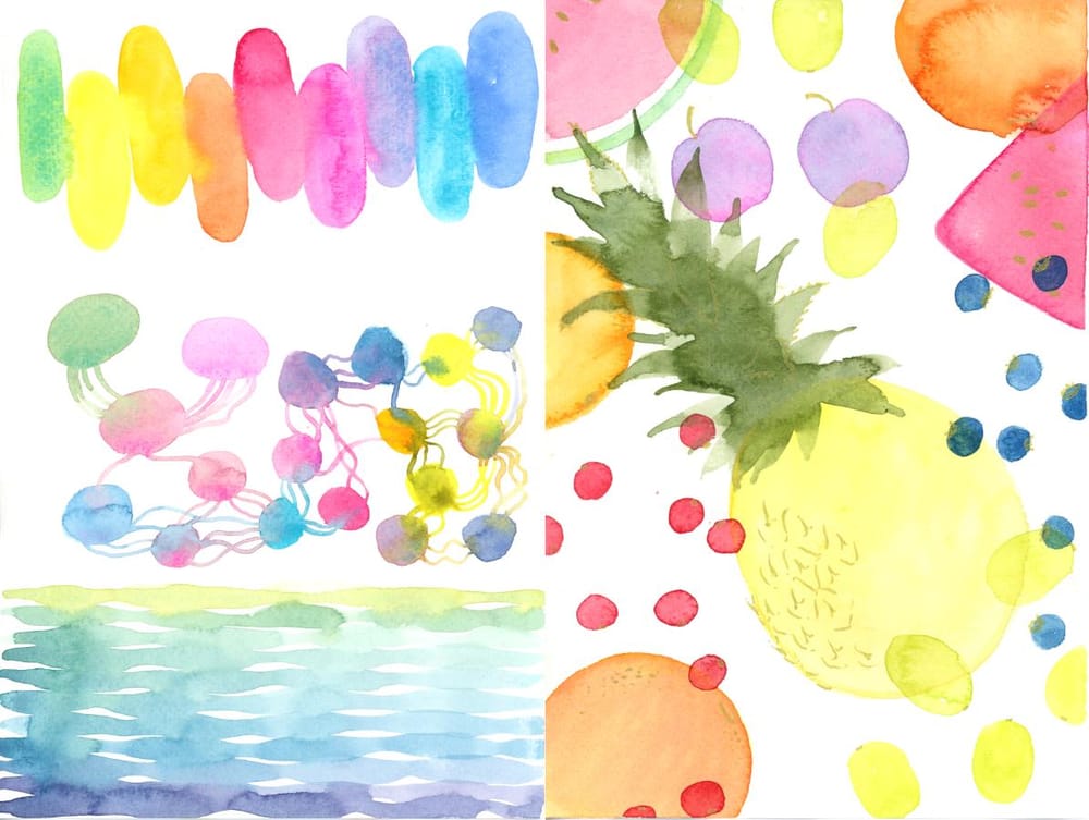 Watercolor gym - image 1 - student project