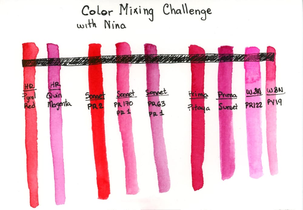 Color mixing challenge with Nina- Im in! - image 1 - student project