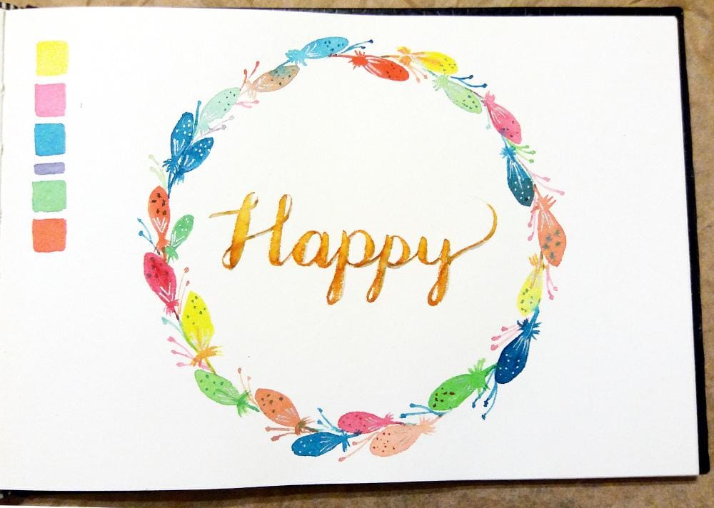 Colorful Wreaths - image 3 - student project