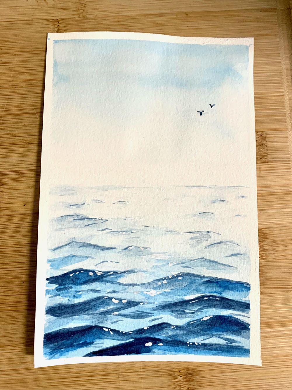 Watercolor Waves - image 2 - student project