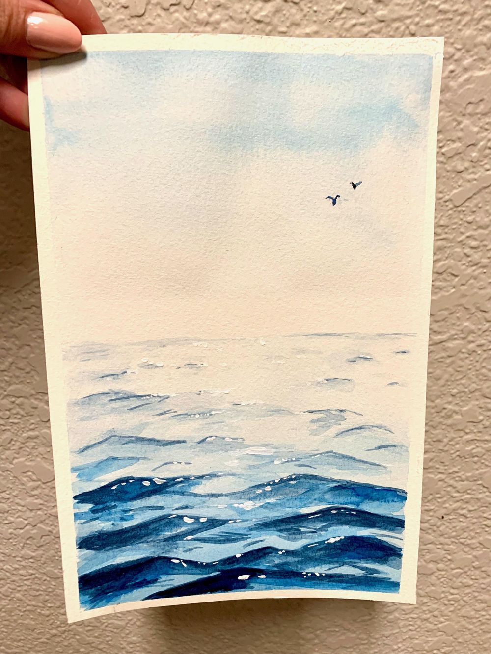 Watercolor Waves - image 1 - student project