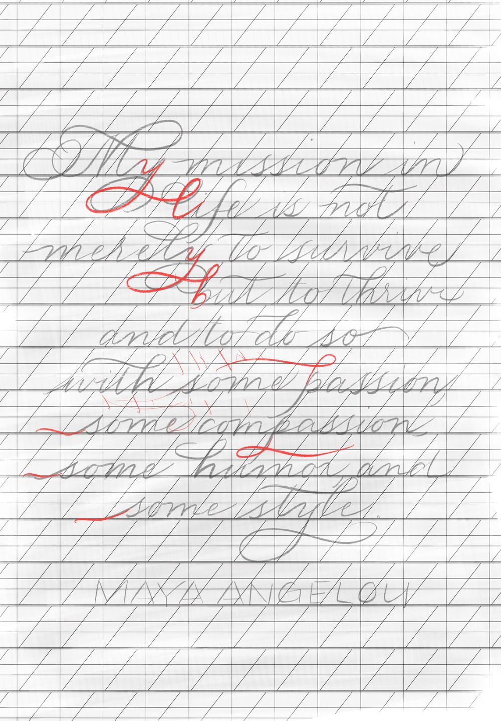 Working on my flourishes - image 3 - student project