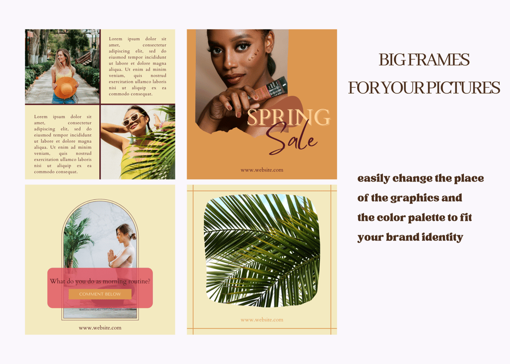 10 BEAUTY CANVA TEMPLATES - image 2 - student project