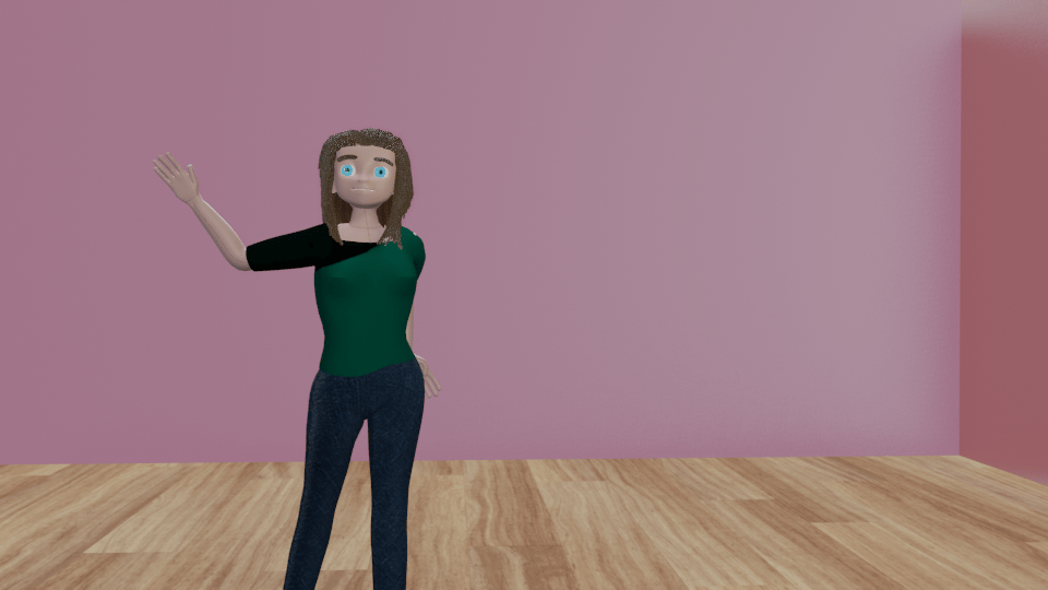 My Rendered Character - image 1 - student project