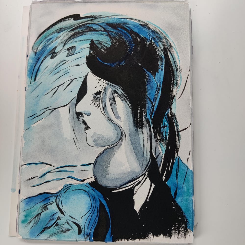 abstract portrait - image 1 - student project