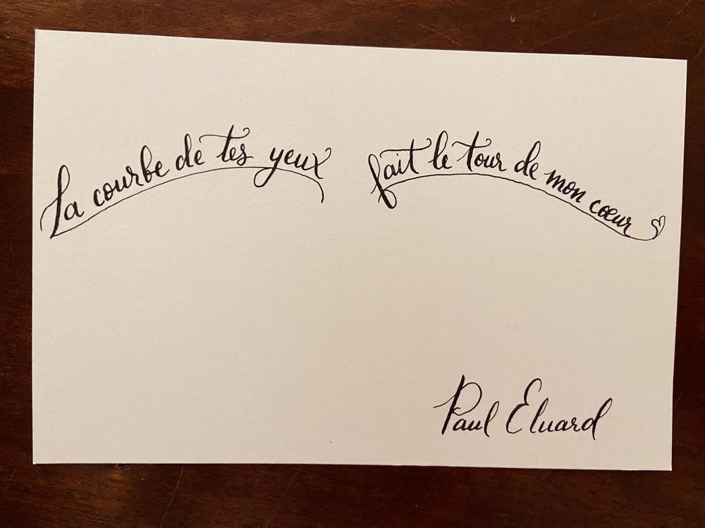 Two Favorite French Quotes - image 2 - student project