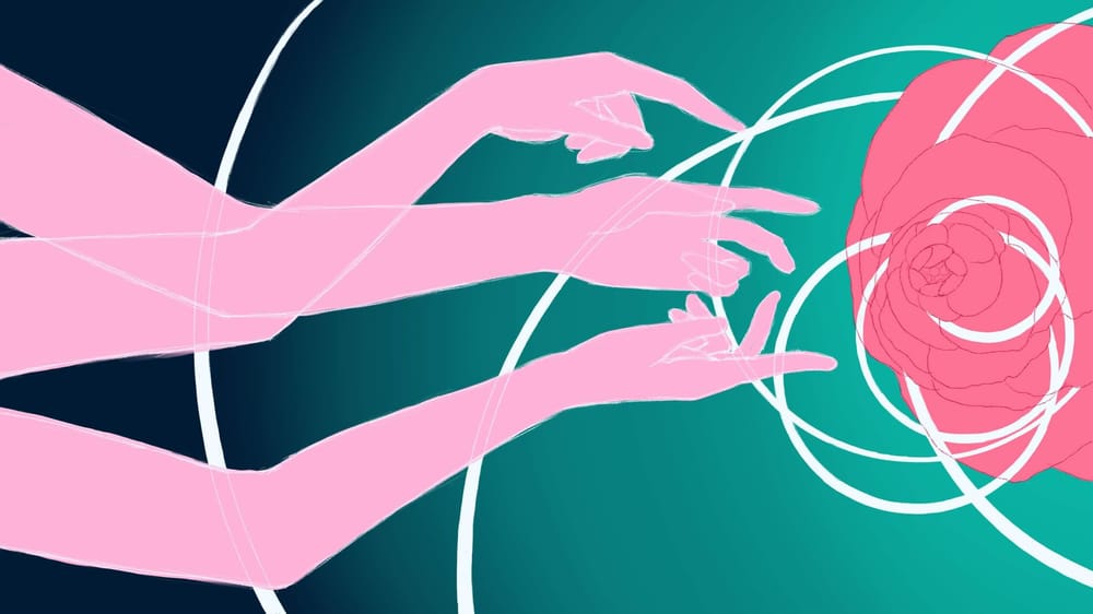 Hands Flower Circles - image 3 - student project