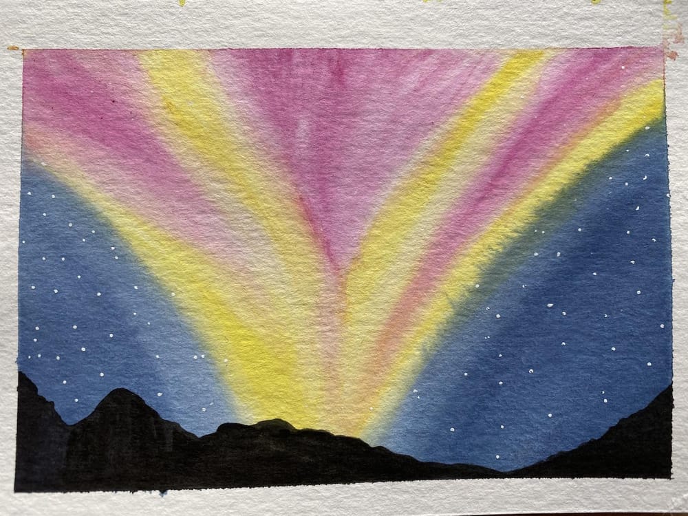 Northern lights 4 ways - Z. Nabeel - image 5 - student project