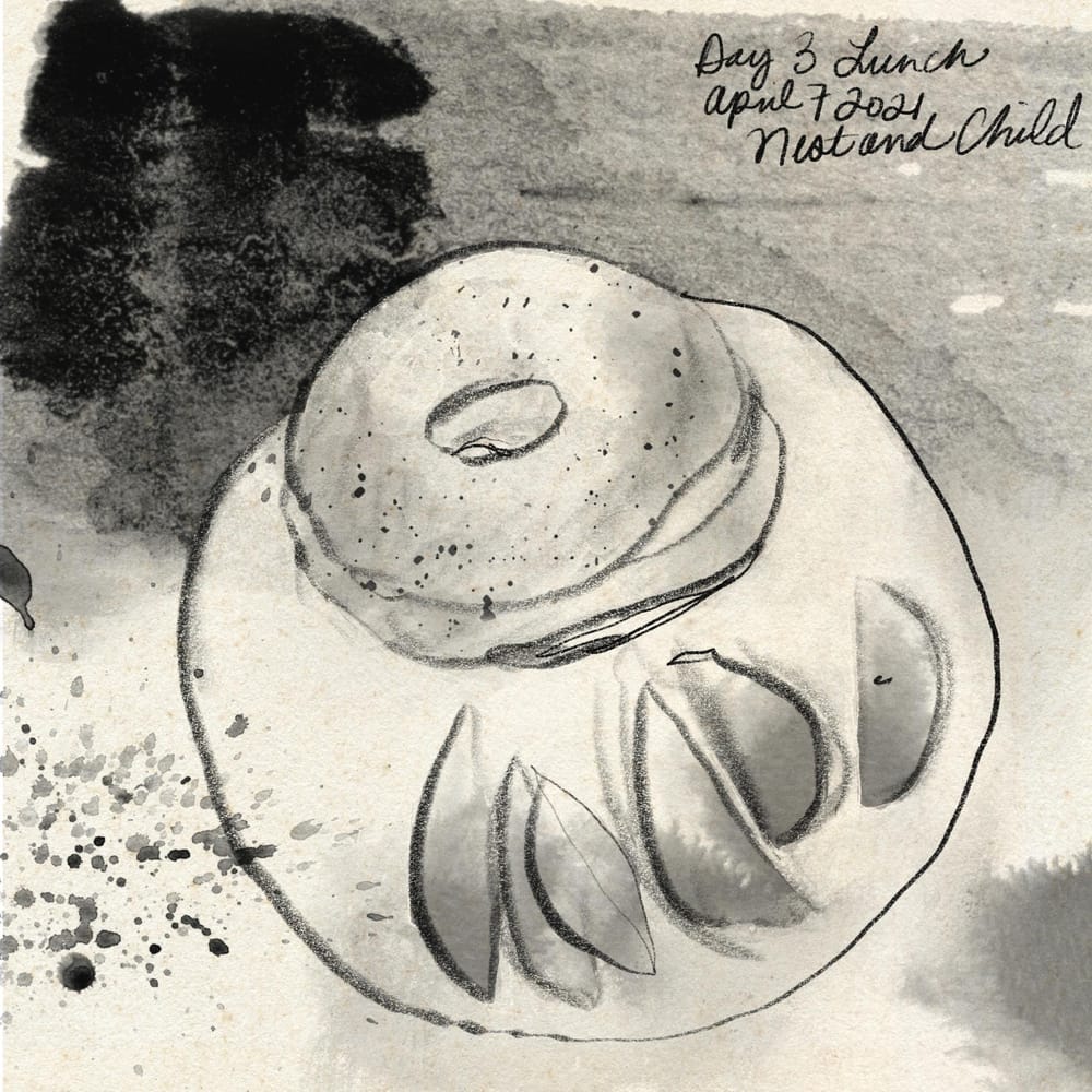Daily drawing challenge - April 2021 - FOOD - image 2 - student project