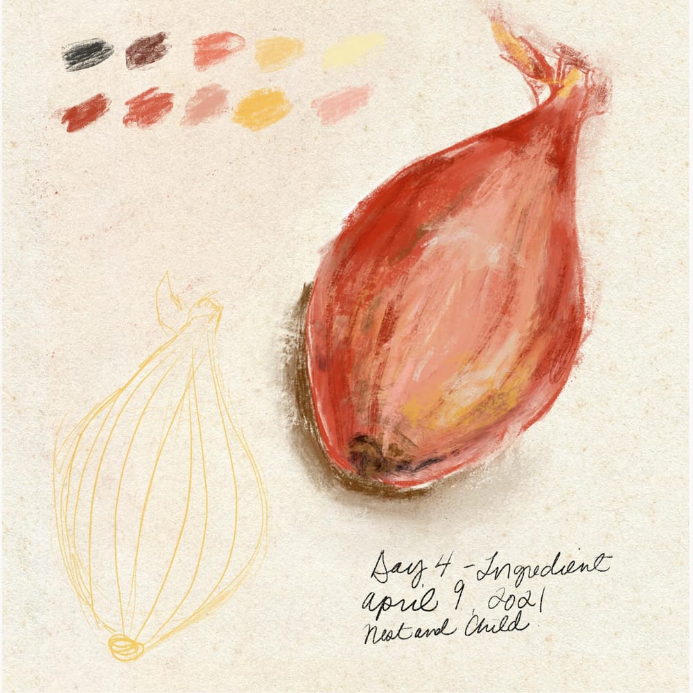 Daily drawing challenge - April 2021 - FOOD - image 1 - student project