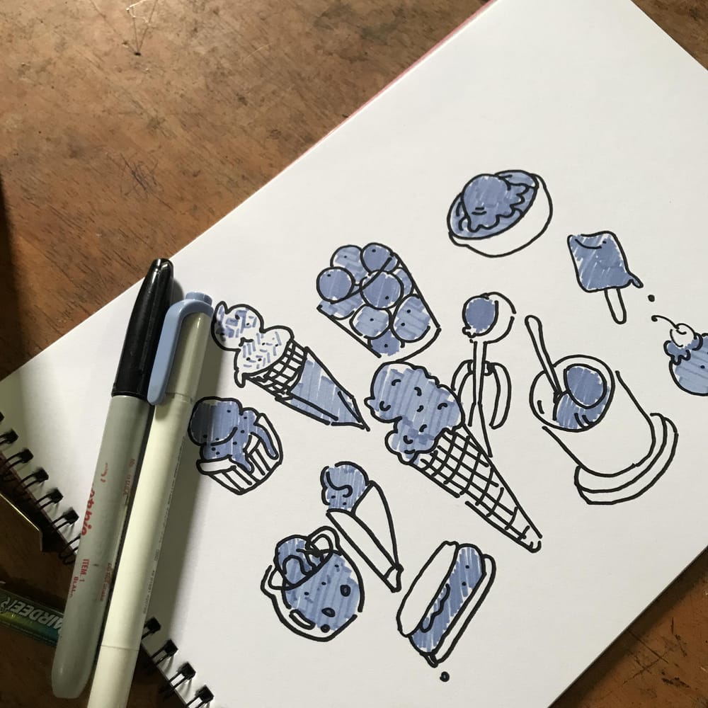 Blue Ice Cream - image 1 - student project