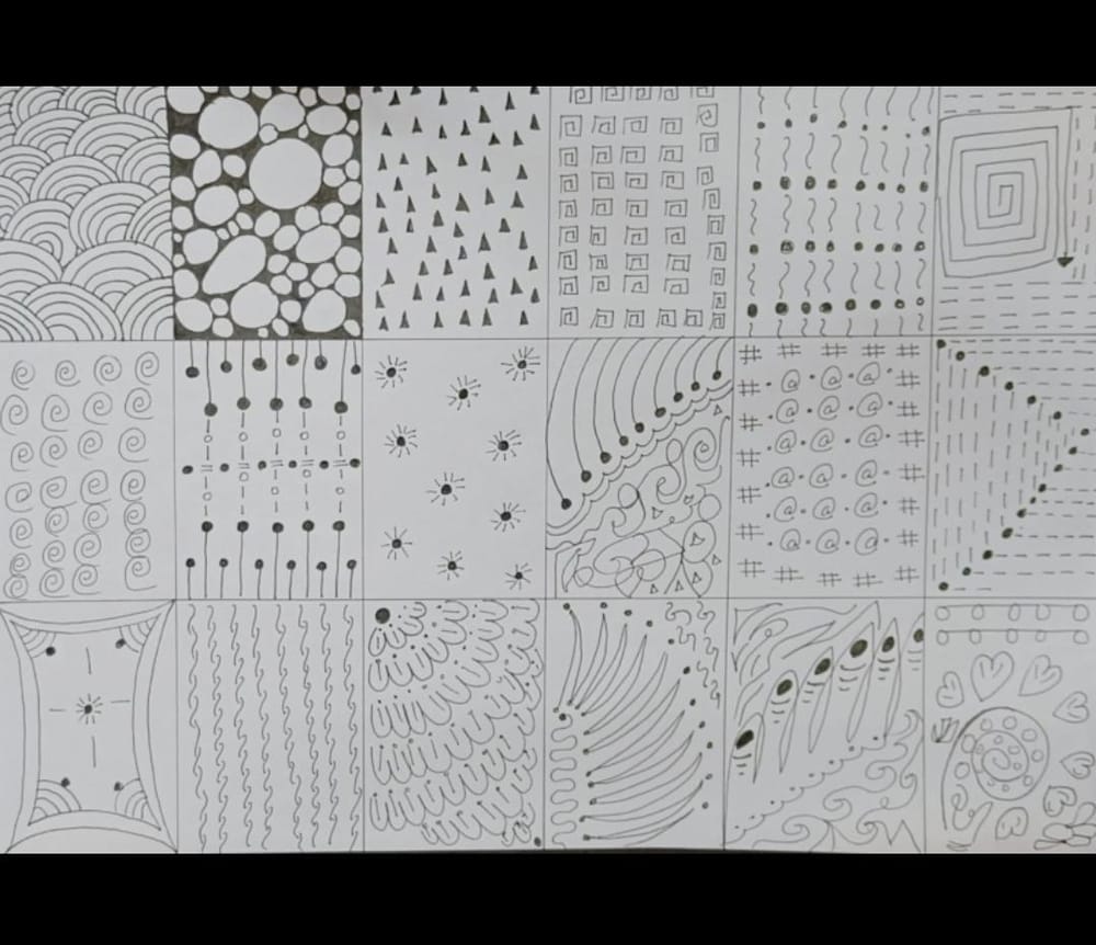 Zentangle Templates - image 1 - student project