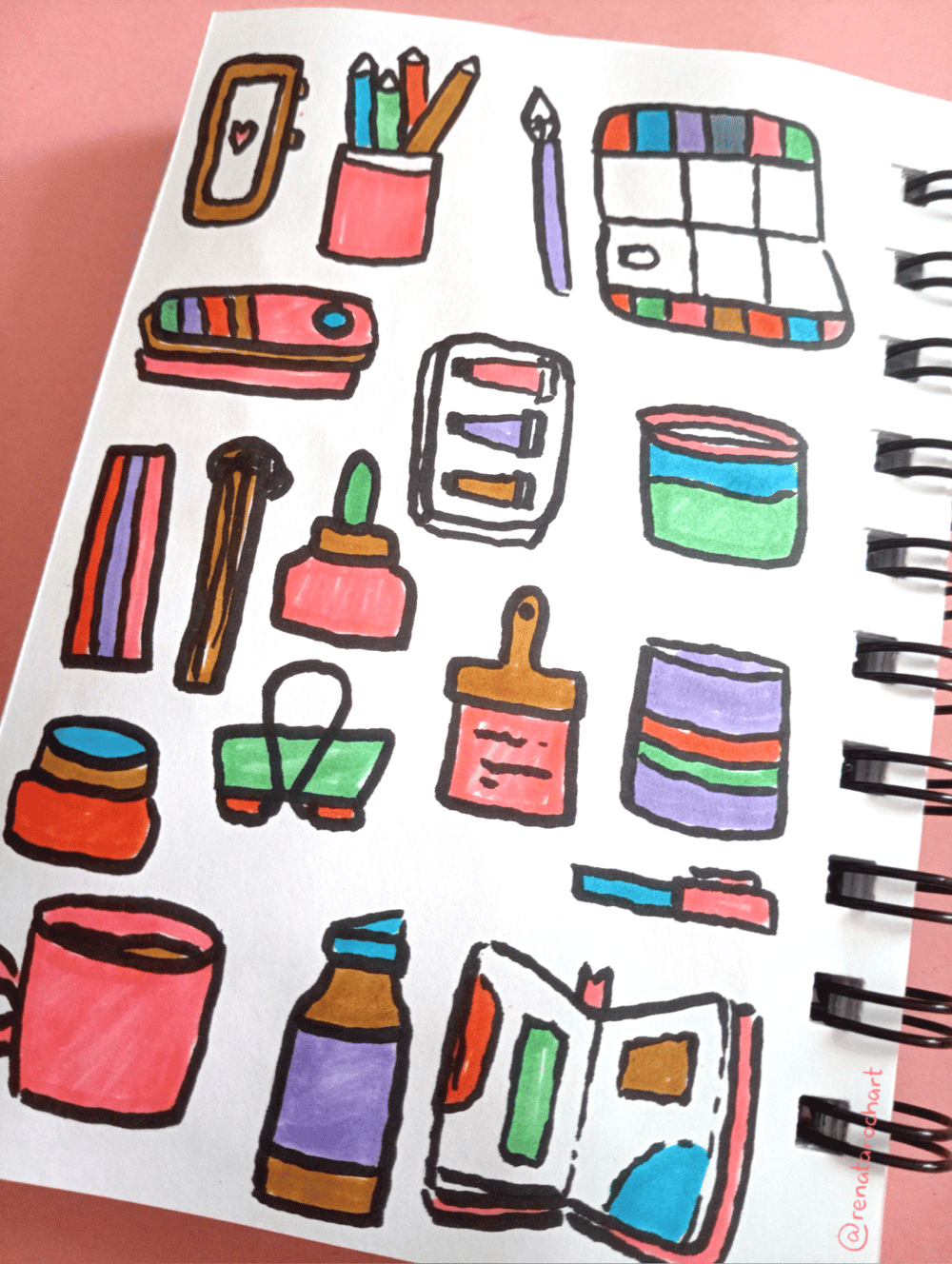 Art Journaling - image 4 - student project