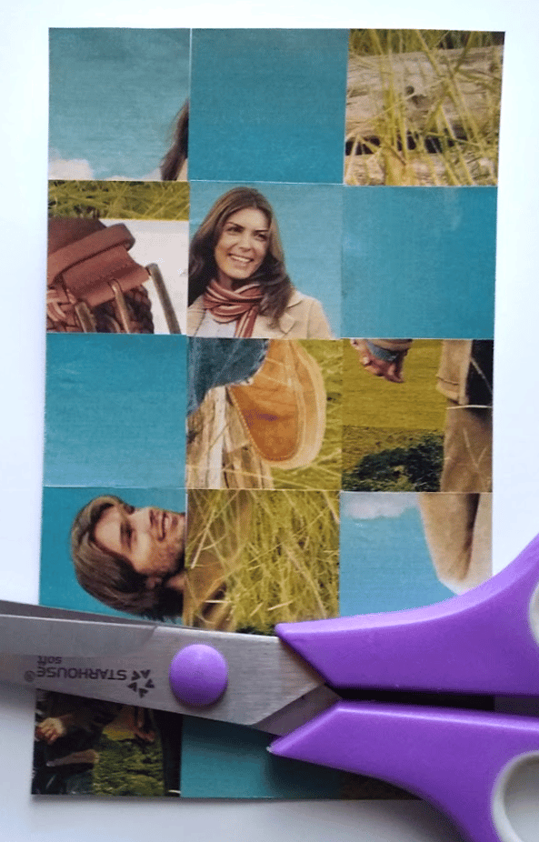 Paper Grid Collage - image 2 - student project