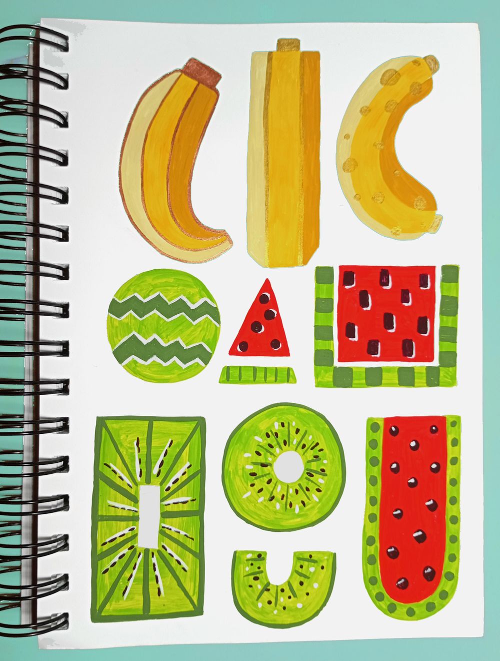 Stylized Tropical Fruits - image 3 - student project