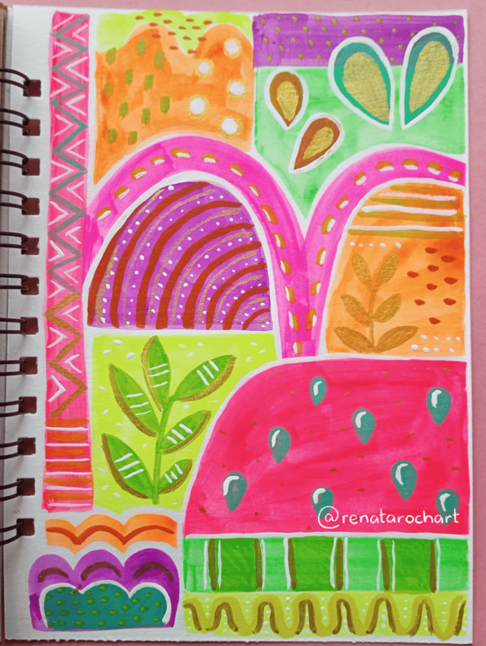 Abstract Watercolor - image 5 - student project