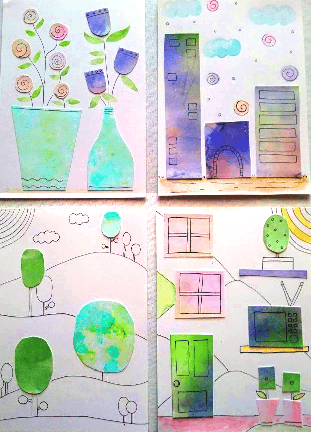 Collage and Pen Project - image 3 - student project
