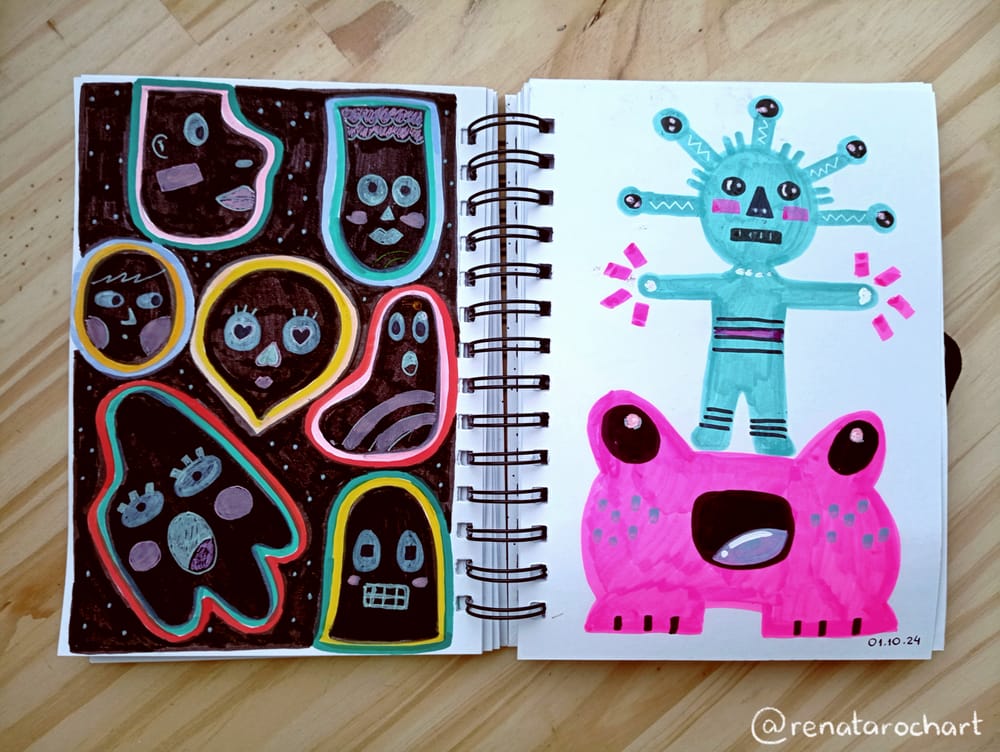Facing my monsters - image 2 - student project