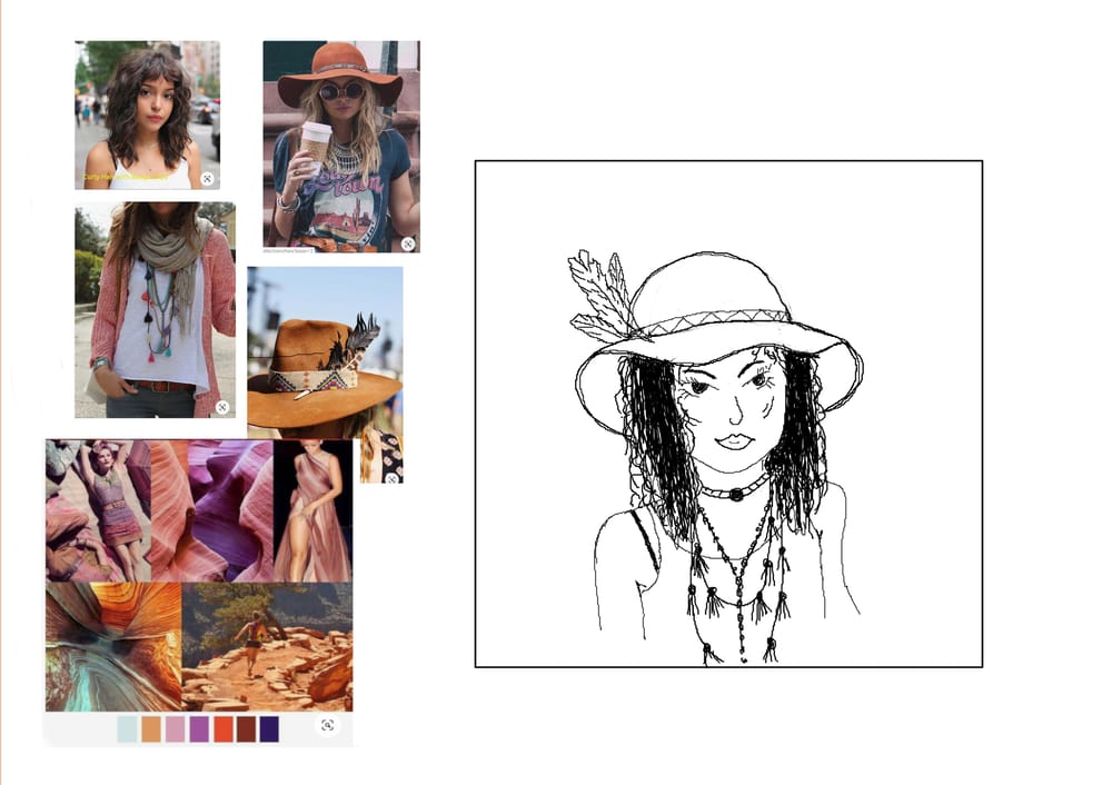First portrait... first original digital illustration ever - image 3 - student project