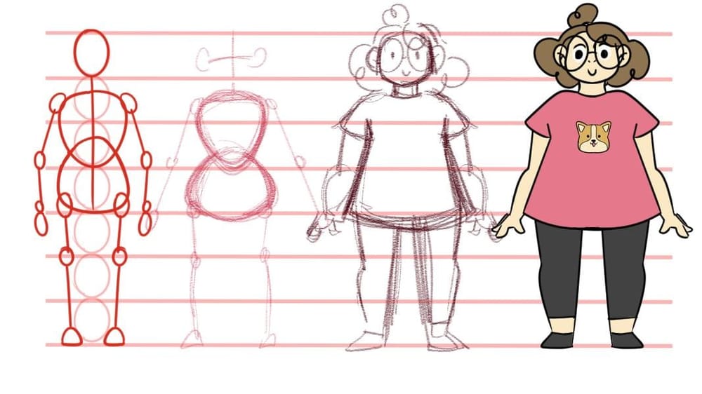 My Character In Different Body Types! - image 3 - student project