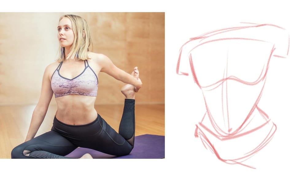 Female Torso Practice! - image 1 - student project